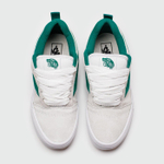 Кеды Vans Knu Skool Light Grey / Green Wmns