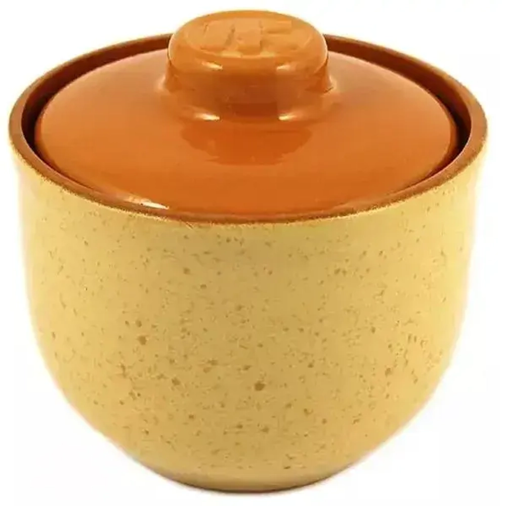 Горшочек Ломоносовский 0,5л (желтый)1ГЛЖ-3