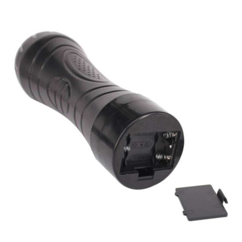 Мастурбатор вагина в тубе Buzzy с вибрацией (Цвет: черный с телесным)