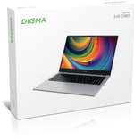 Ноутбук  Digma EVE C5802 15.6 ", Intel N, 8 Гб RAM, 256 Гб SSD, UHD Graphics, Серебристый