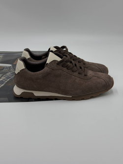 Кроссовки женские натуральная кожа арт. 295-3 цвет "светло-коричневый"