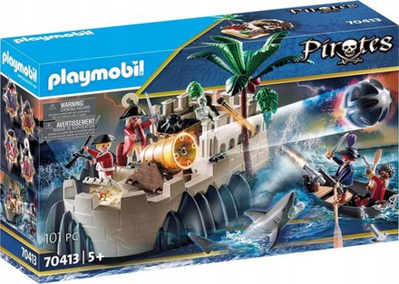 Конструктор Playmobil Pirates 70413 Крепость солдат