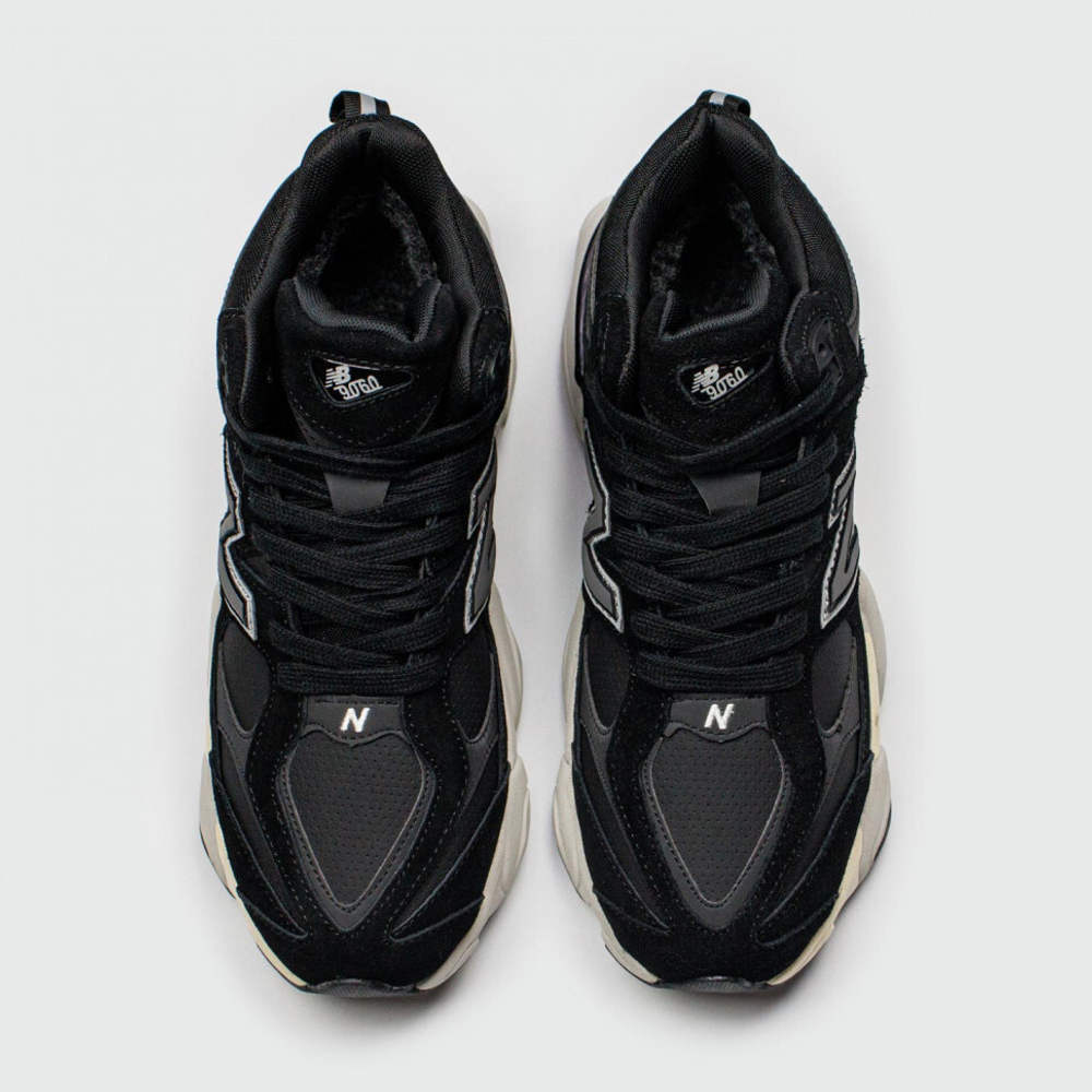 кроссовки New Balance 9060 Mid Black / White Winter