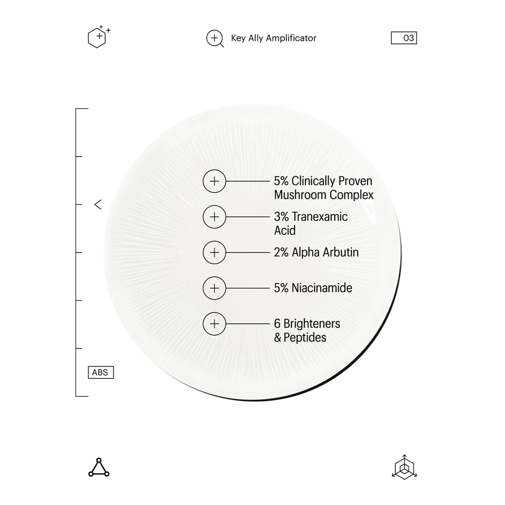 ALLIES OF SKIN Tranexamic & Arbutin Advanced Brightening Serum Осветляющая сыворотка с транексамовой кислотой и арбутином, 30 мл