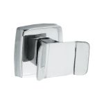 Крючок для ванны двойной нерж. сталь CLASSIC 09018.S матовый