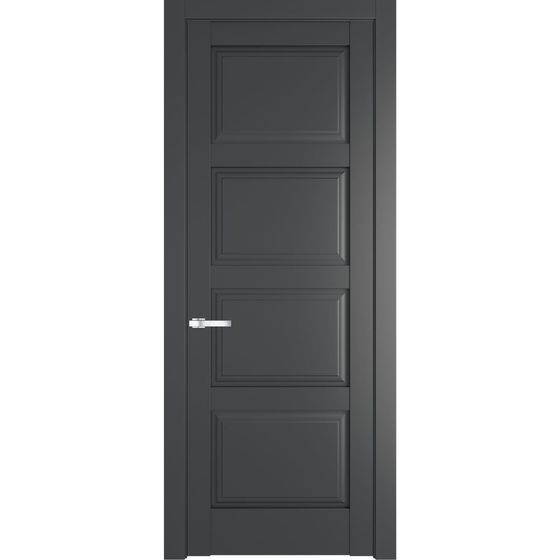 Межкомнатная дверь эмаль Profil Doors 4.4.1PD графит глухая