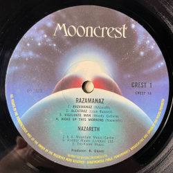 Винтажная виниловая пластинка LP Nazareth Razamanaz (UK 1973) Mooncrest