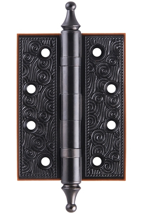 Петля стальная врезная Армадилло Castillo CL 500-A4 102x76x3,5 ABL-18, цвет медь темная (гарантия - 5 лет)