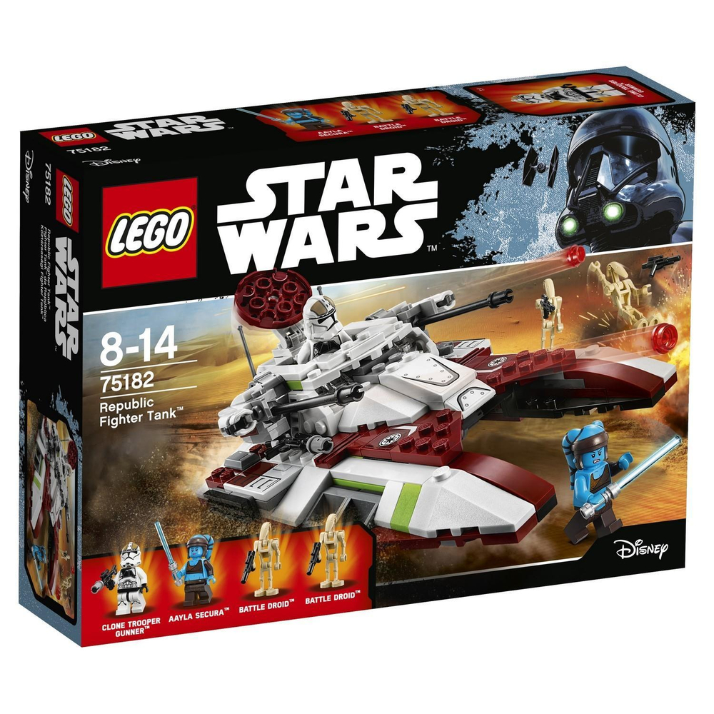 LEGO Star Wars: Боевой танк Республики 75182 — Republic Fighter Tank — Лего Звездные войны Стар Ворз