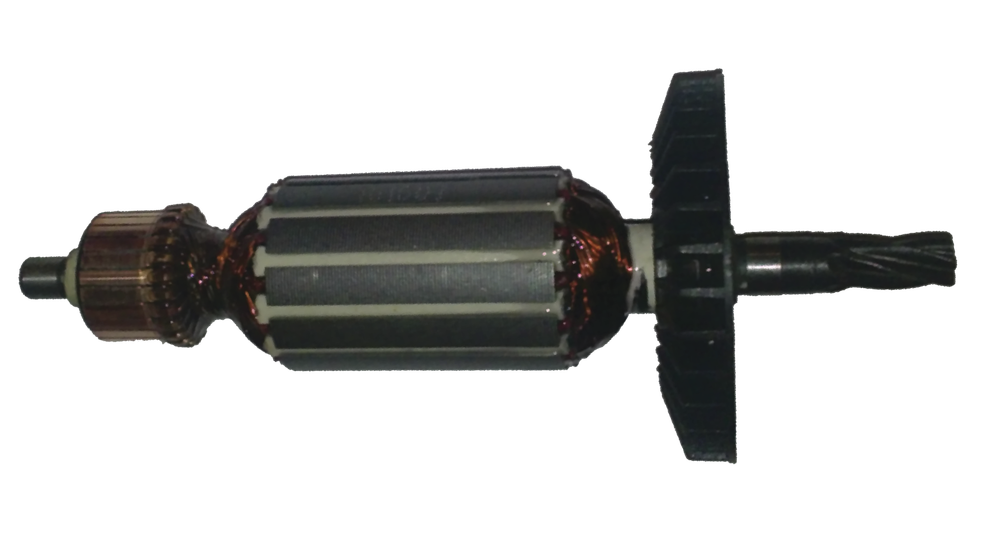 Якорь перфоратор Makita HR-2450 (5-зуб правый, D:9/32/22/7-мм, L:150-мм, а: 515668-4) [AEZ]