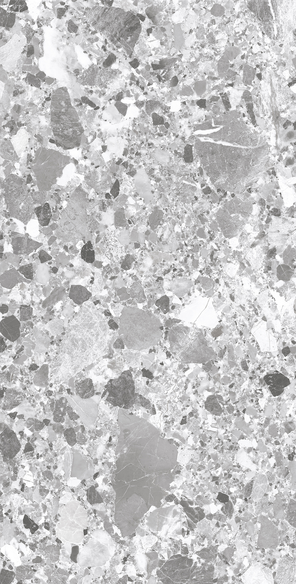 Керамогранит, Creanza, TERRAGONA SILVER, 1200x600 мм, матовая с микрогранулами