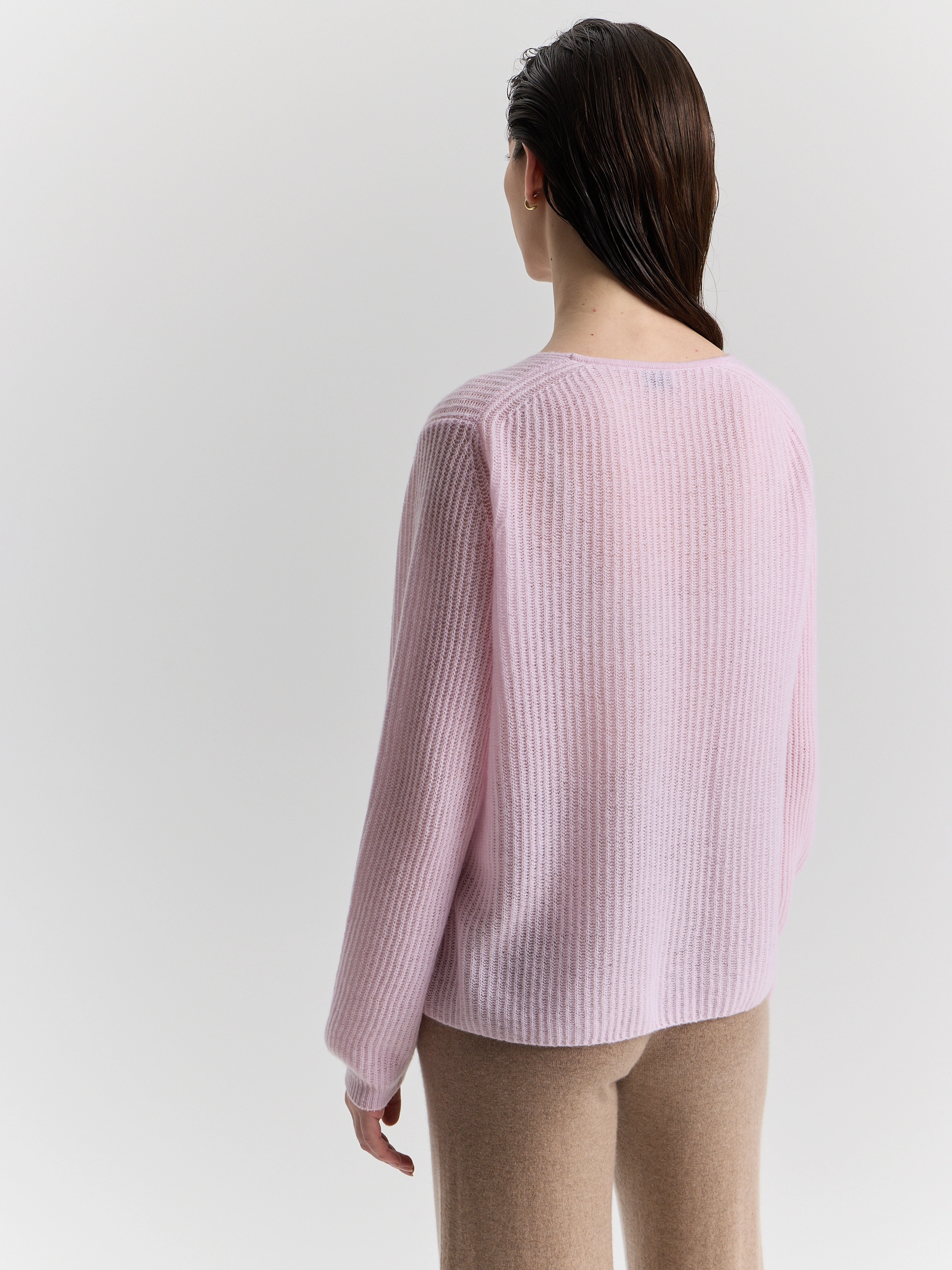 Кашемировый пуловер