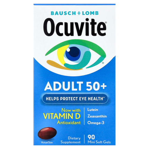 Ocuvite, Для взрослых от 50 лет, 90 мини-капсул