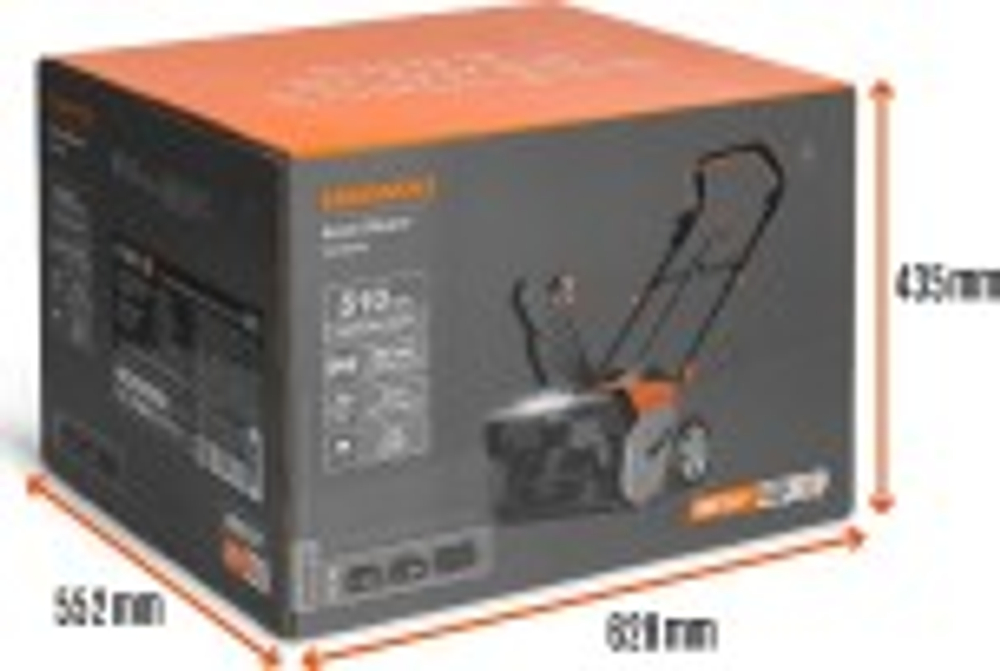 Снегоуборщик аккумуляторный DAEWOO DAST 5042Li SET с АКБ и ЗУ