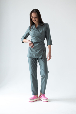 Блуза женская м288 liberty комфорт шалфей