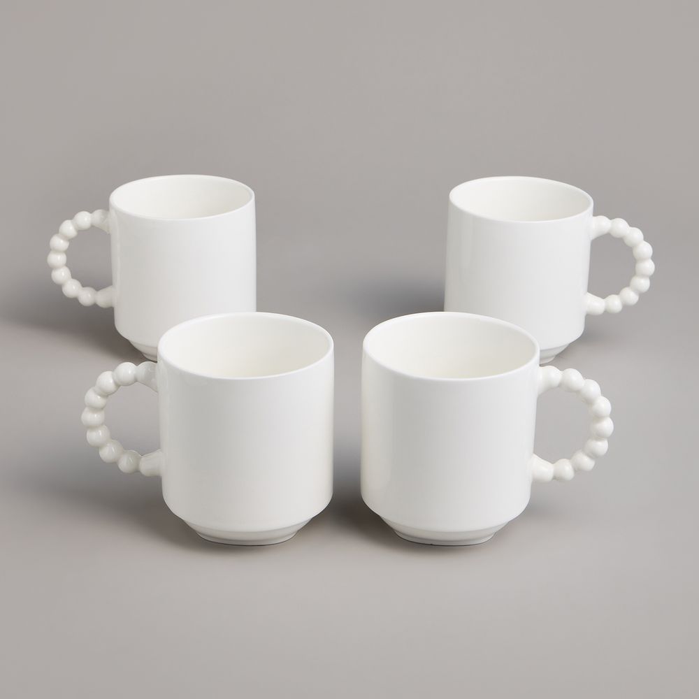 НАБОР КРУЖЕК LEFARD "PEARL" 4 ШТ. 300 МЛ