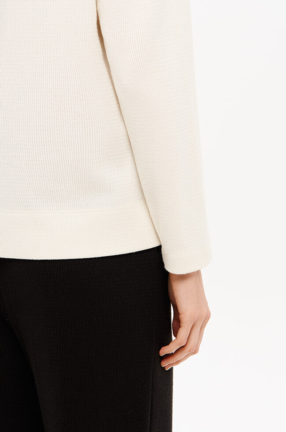 23411 Свитшот женский (молочный)