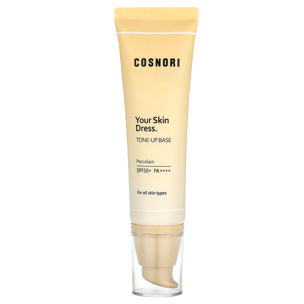 Cosnori, Your Skin Dress, тонизирующая база, фарфор, SPF 50+ PA ++++, 50 мл (1,69 жидк. унц.)