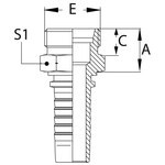 Фитинг DN 16 DKO-L (Ш) 26x1.5 18