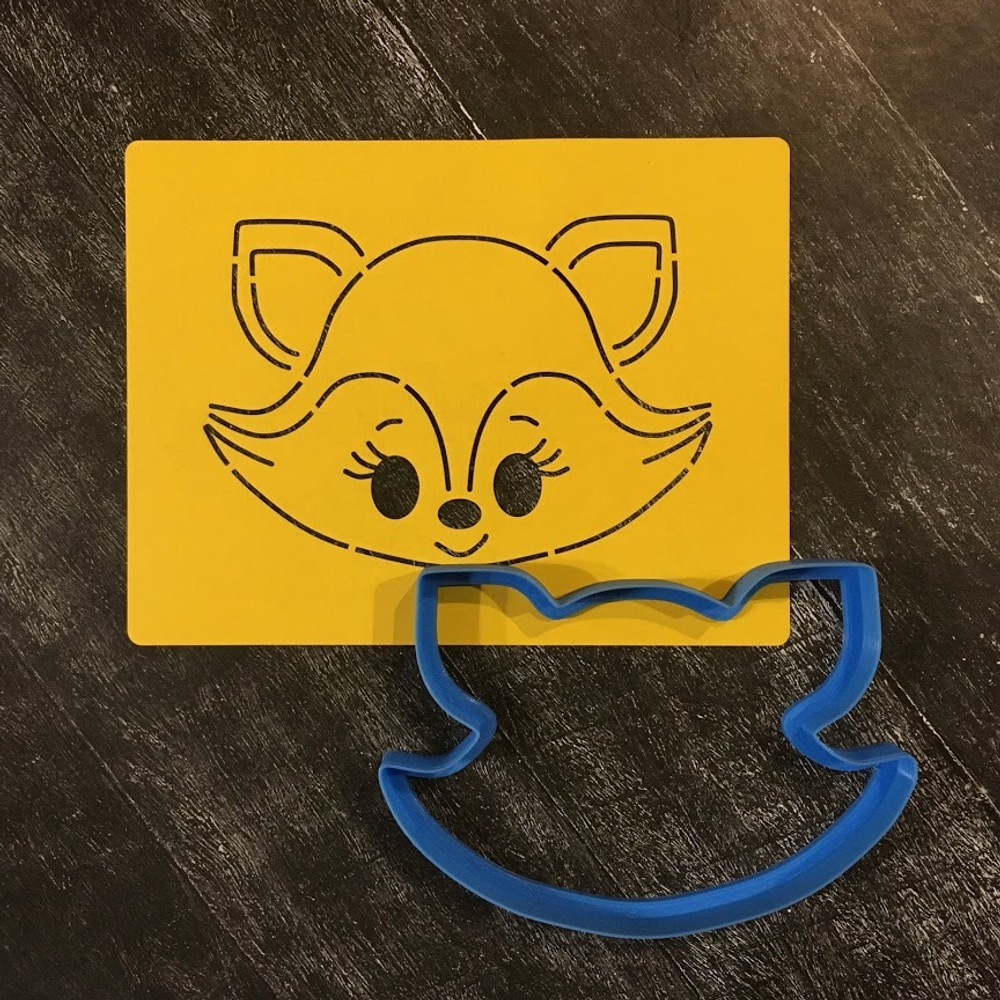 Голова лисы №1