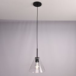 Подвесной светильник RH Utilitaire Funnel Pendant Black