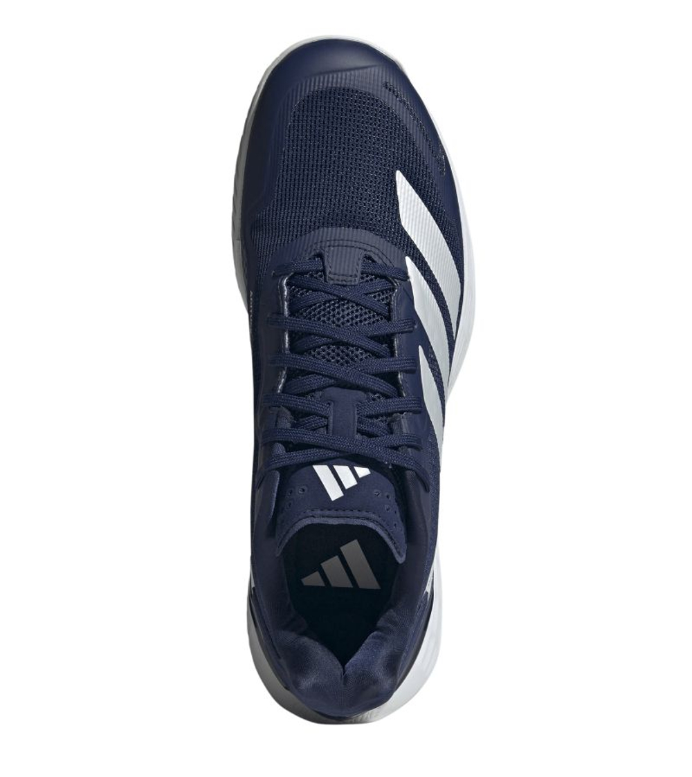 Мужские кроссовки теннисные Adidas Defiant Speed 2 M - dark blue/zero metalic/cloud white