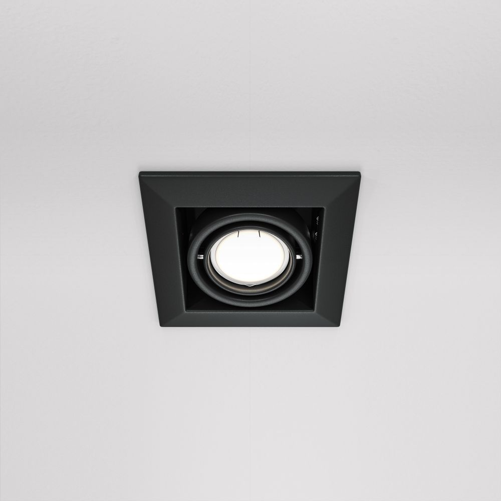 Встраиваемый светильник Maytoni Metal Modern DL008-2-01-B
