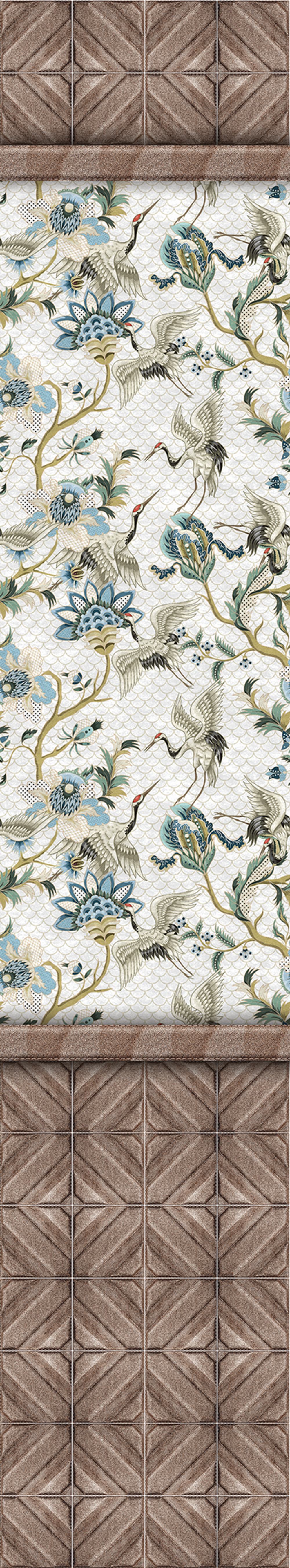 Ламинированная панель ПВХ Каравелла Шоколад 2700х250мм