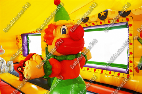 Надувной батут "Маленькие клоуны" 8*4*5.5