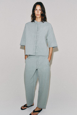 ZARA ДЖИНСЫ — ZW COLLECTION, ГОЛУБОЙ