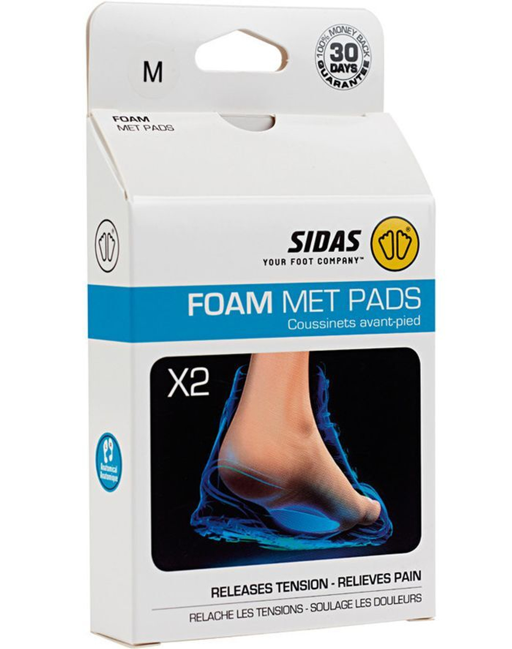 Wkladki do obuwia Sidas Foam Met Pads 2P