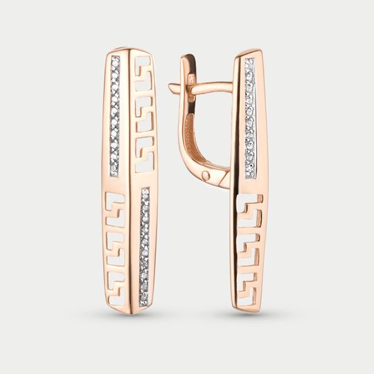 Серьги золотые