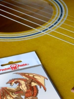 Стикер - Дракон смотрящий влево