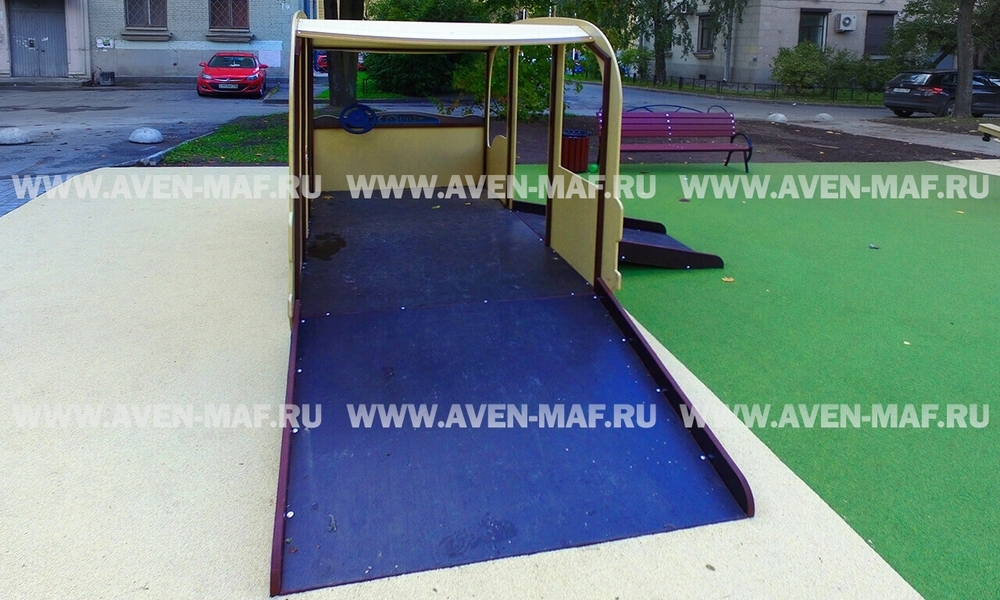 Игровой элемент для детей с ограниченными возможностями Автобус