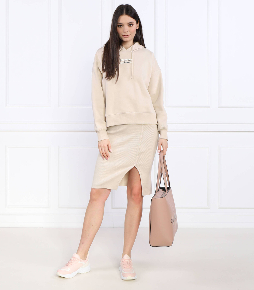 Худи CALVIN KLEIN JEANS - бежевый(J20J220701)