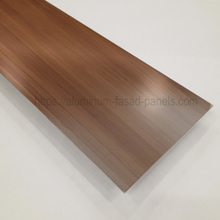 Лист алюм. фасад  цвет Italian Wallnut (WOOD) 2,0 мм