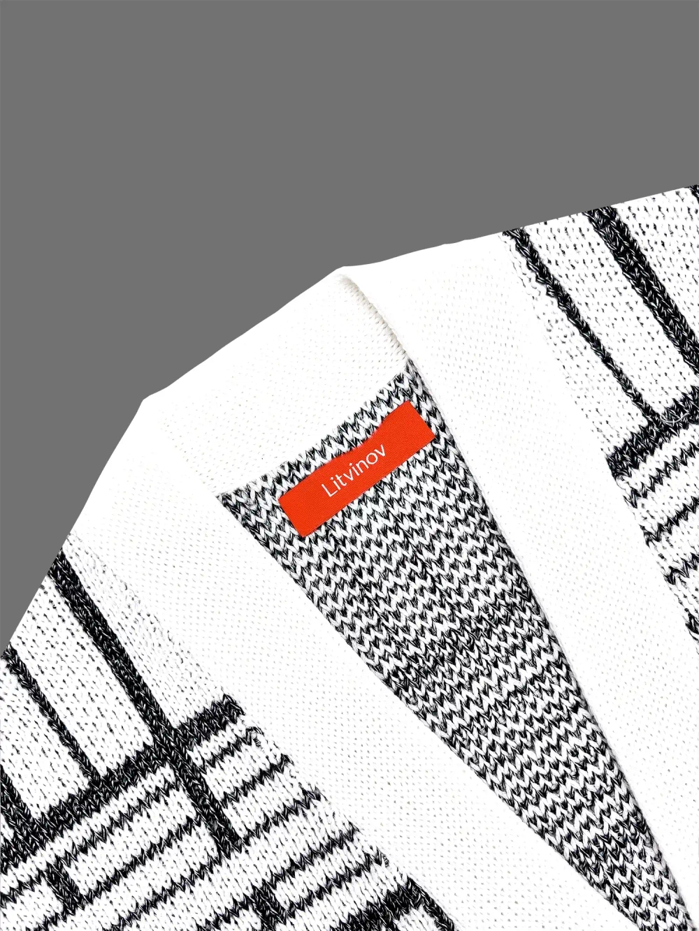 Кардиган с планкой