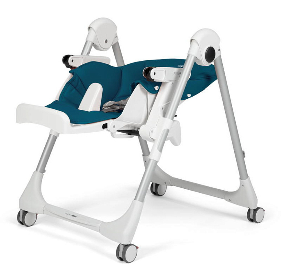 Стульчик для кормления Peg Perego Prima Pappa Follow Me Plus Petrolio
