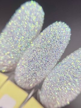 Блестки для дизайна ногтей Магический блеск №3 золото с зеленым