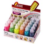 Гель с блёстками 20мл, Остров Сокровищ, неон, ассорти, 1 шт.