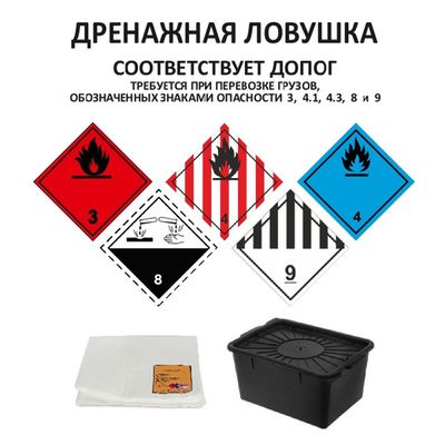 Дренажные ловушки и сорбенты