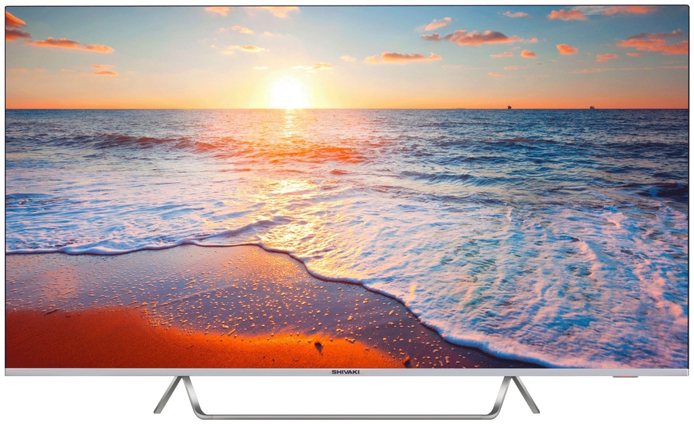 Телевизор ЖК 43" Shivaki US43H3501 серебро