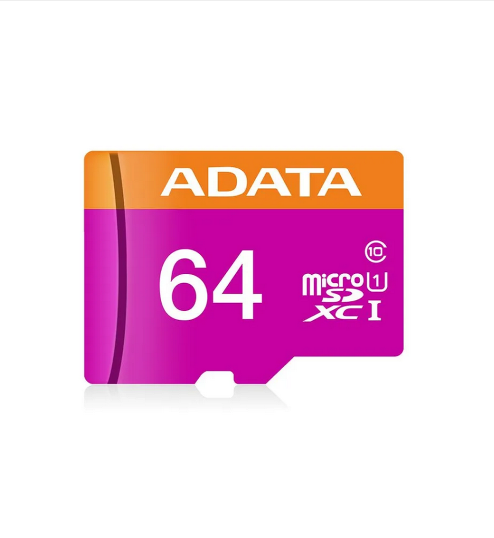 Карта памяти Micro SDXC 64GB ADATA UHS-I Class10 +адаптер