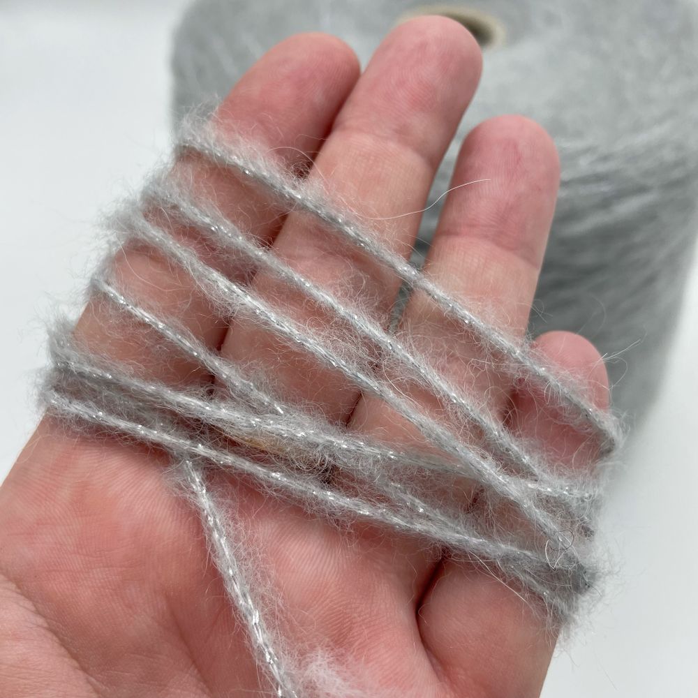 PINORI FILATI 5% альпака 10% пух мериноса 20% вискоза 21% люрекс 44% полиамид