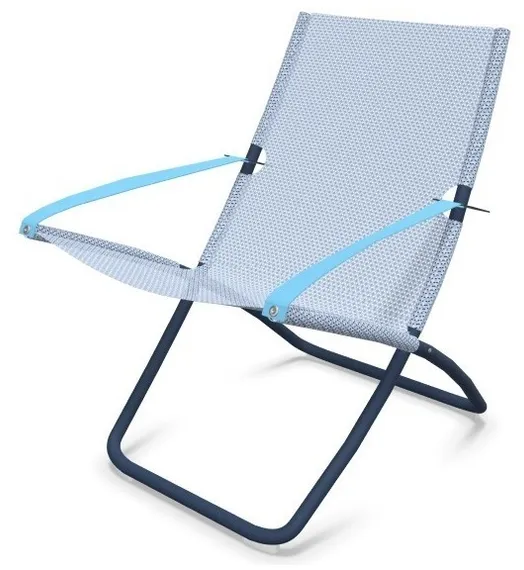 Кресло-шезлонг Snooze, голубое