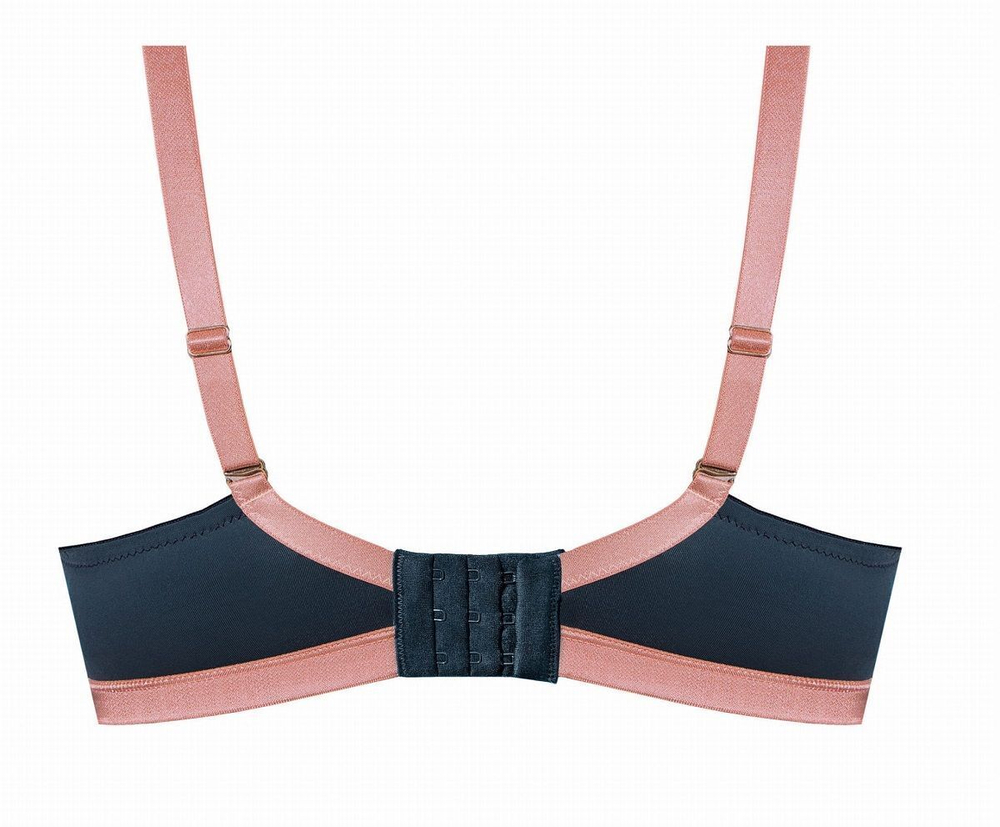 Бюстгальтер Zoya на косточках со съёмными пуш-ап вкладышами (Размер: 90C) (Цвет: темно-бирюзовый)