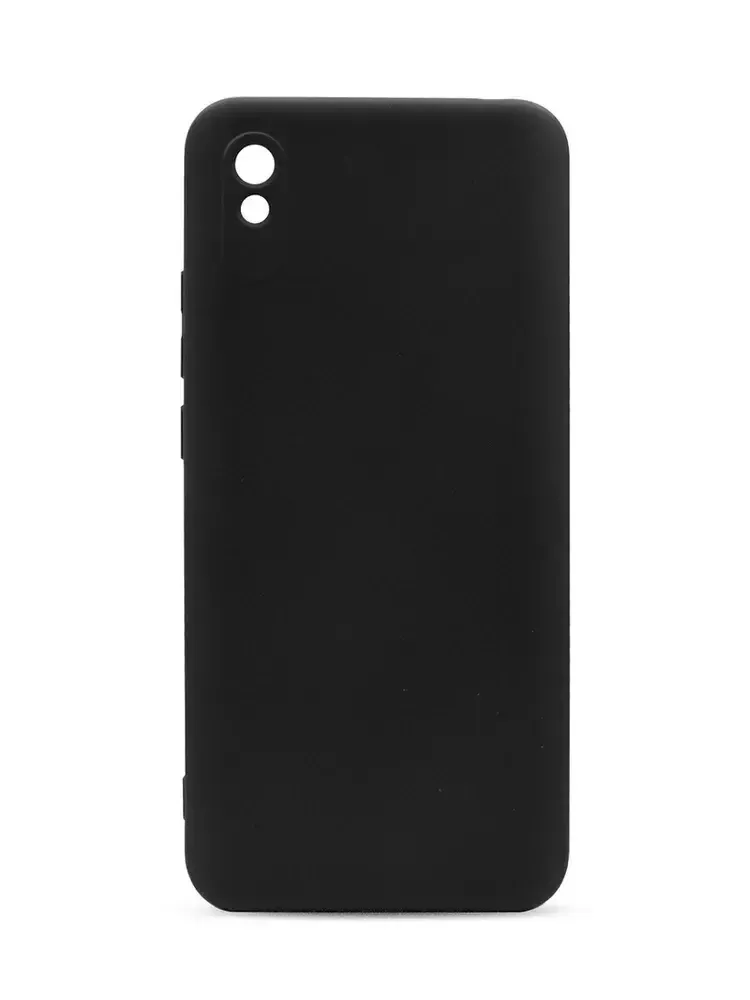 Накладка Xiaomi Redmi 9A силикон матовый Black Soft Case Zibelino