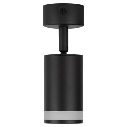 Светильник настенно-потолочный спот ЭРА OL23 BK MR16/GU10, черный