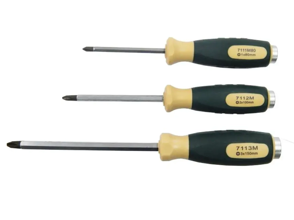 Отвертка крестовая силовая PH.3х150ммL RockForce##Rock FORCE RF-7113M