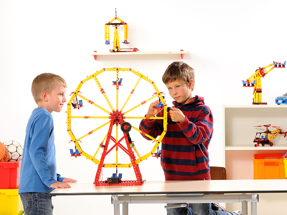 Конструктор Fischertechnik ADVANCED Super Fun Park / Супер Парк Развлечений